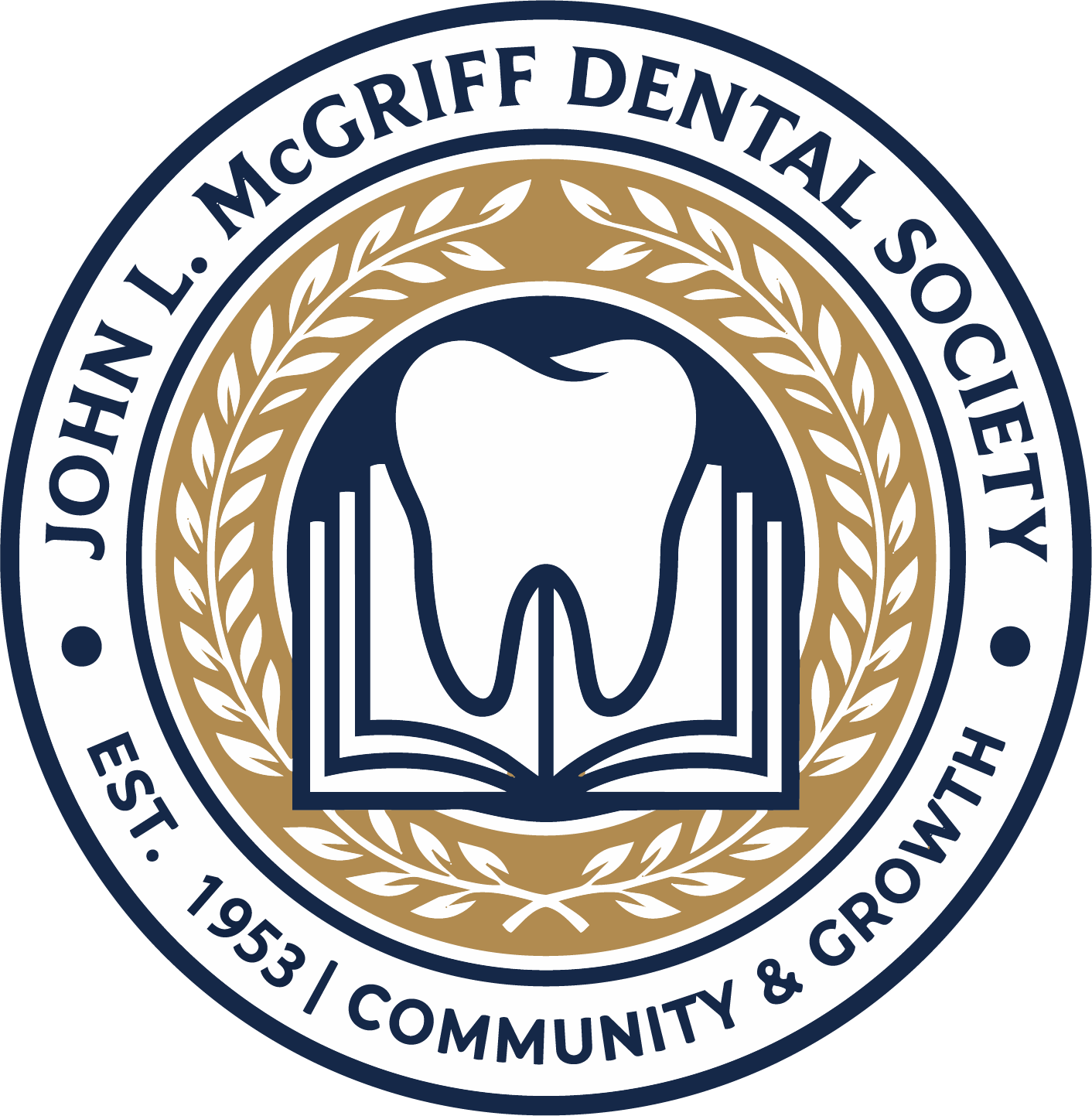 John L. McGriff Dental Society Logo 2